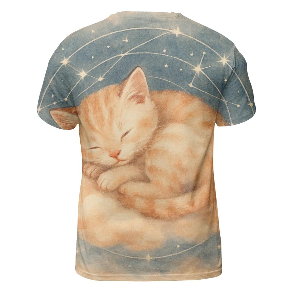 Constellation Naptime unique graphic print tees