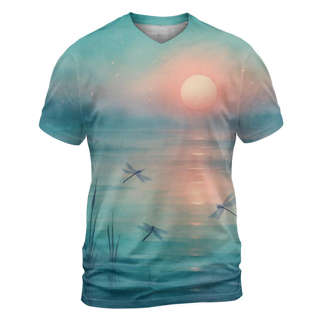 Twilight Marsh Serenade personalized full print shirts