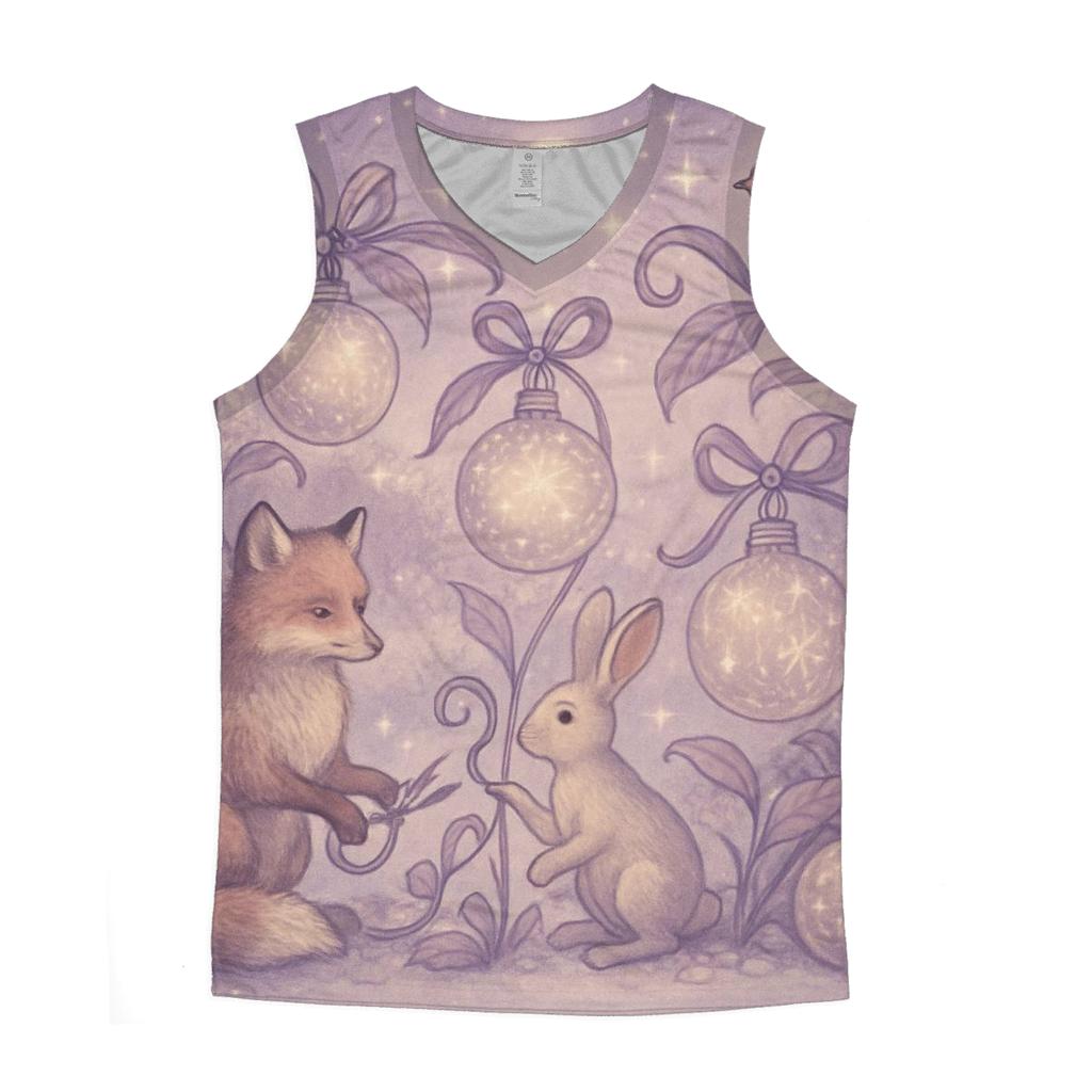 Ornament Garden Guardians cotton sleeveless tops