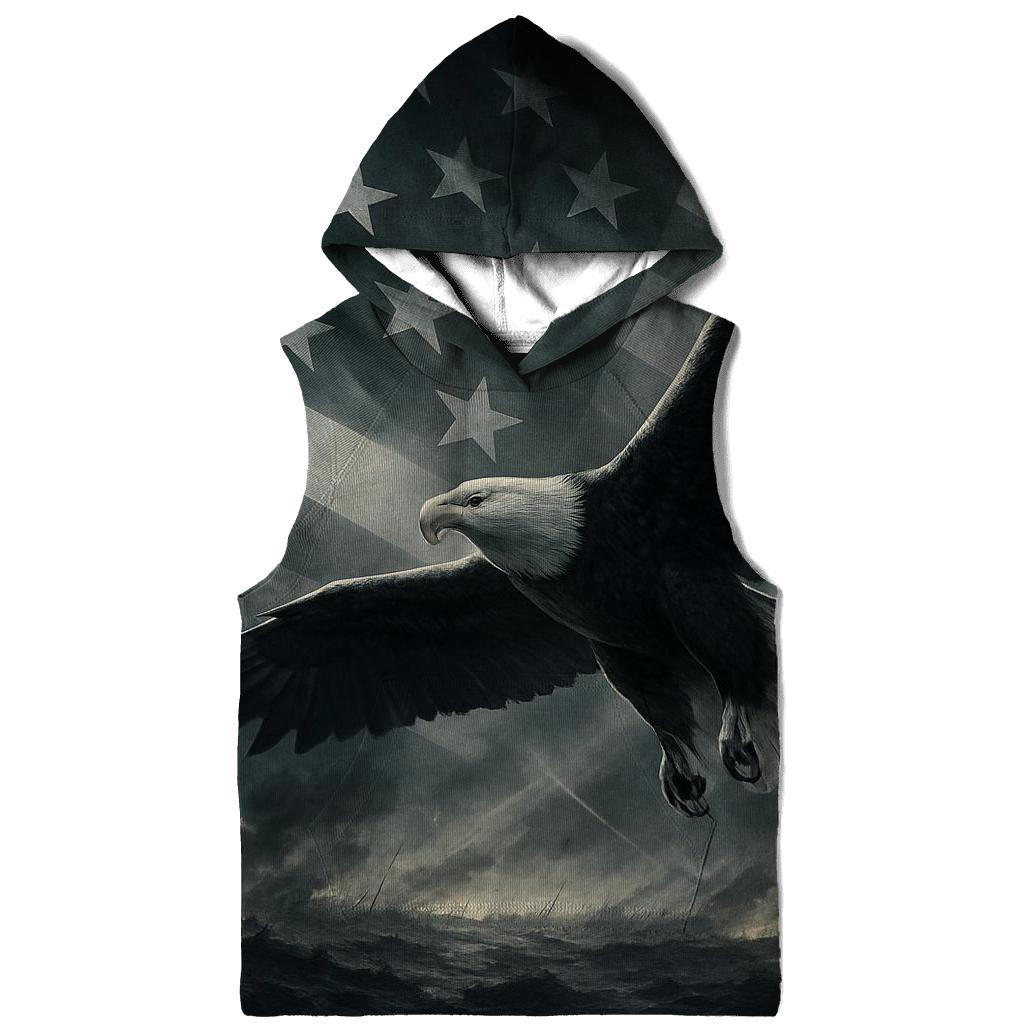 Eagle Over Valor printed hoodies