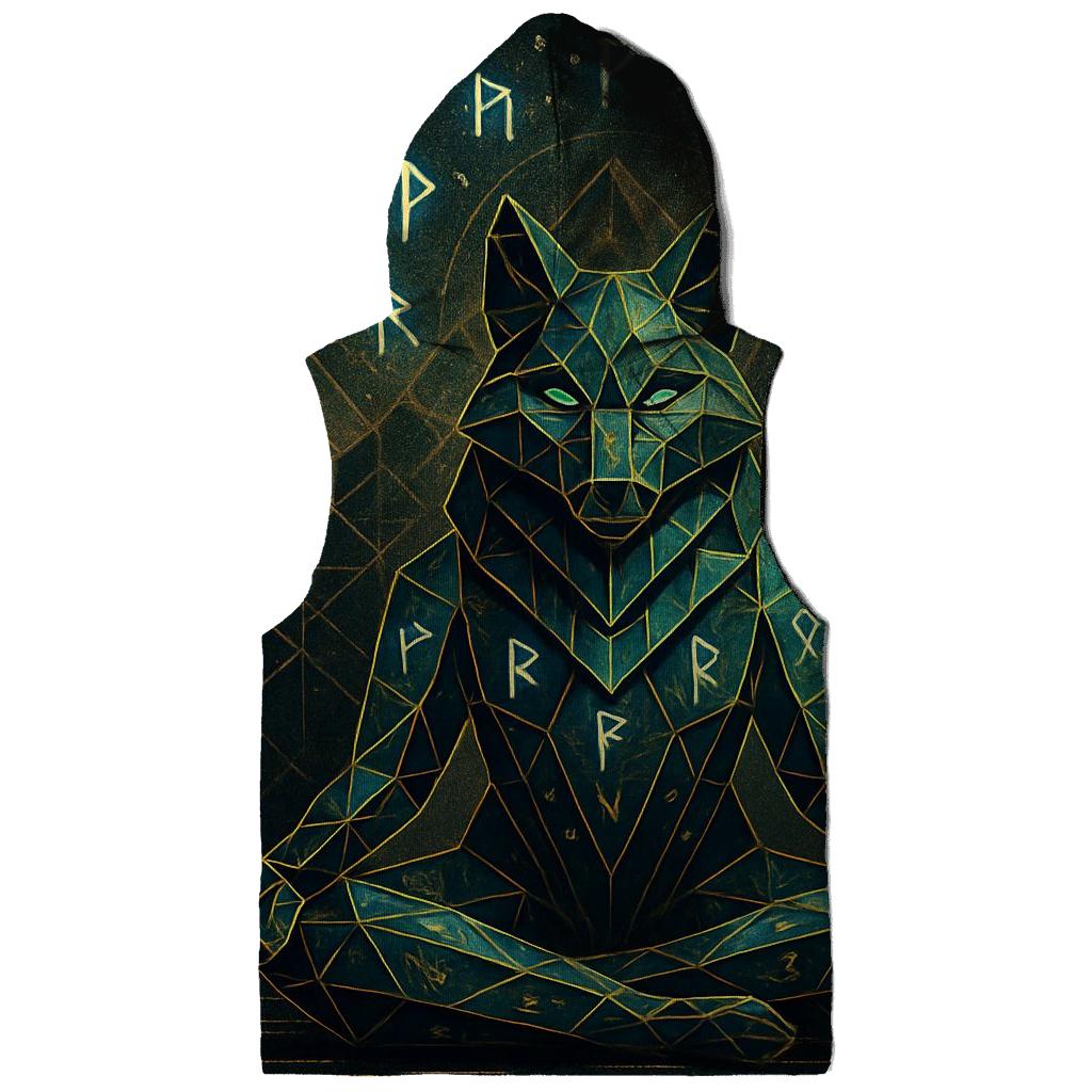 Geomancer Rune Wolf custom hoodies