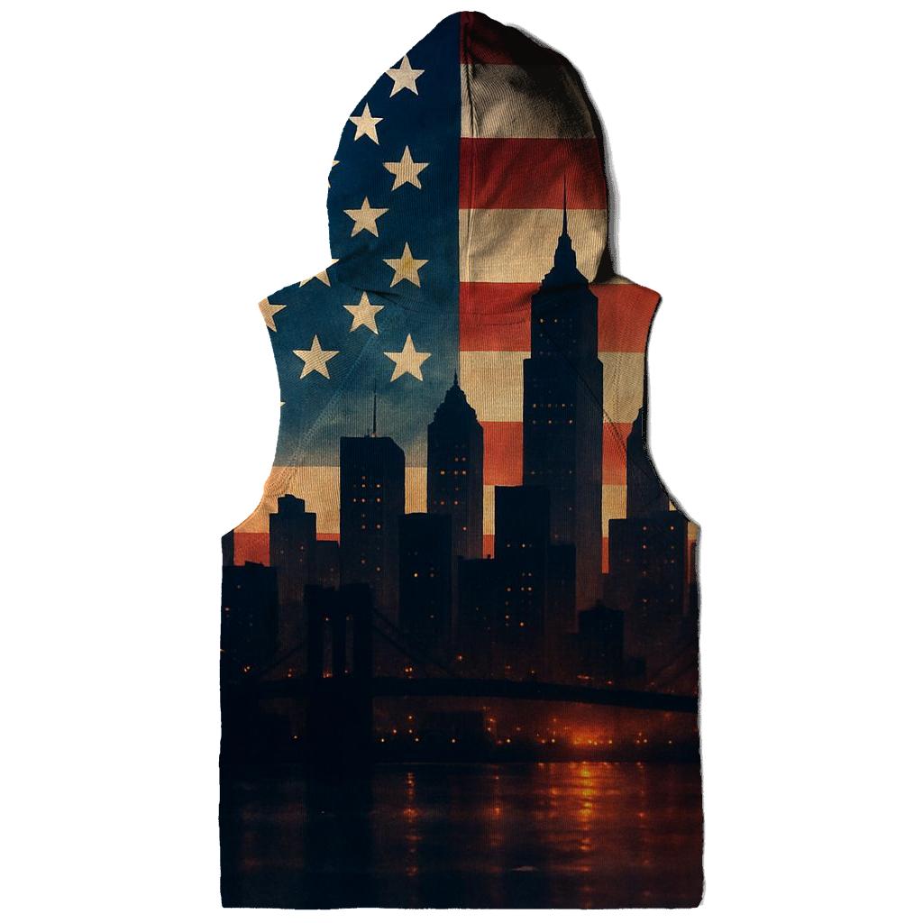 Silhouette Skyline Stripes hoodie trends