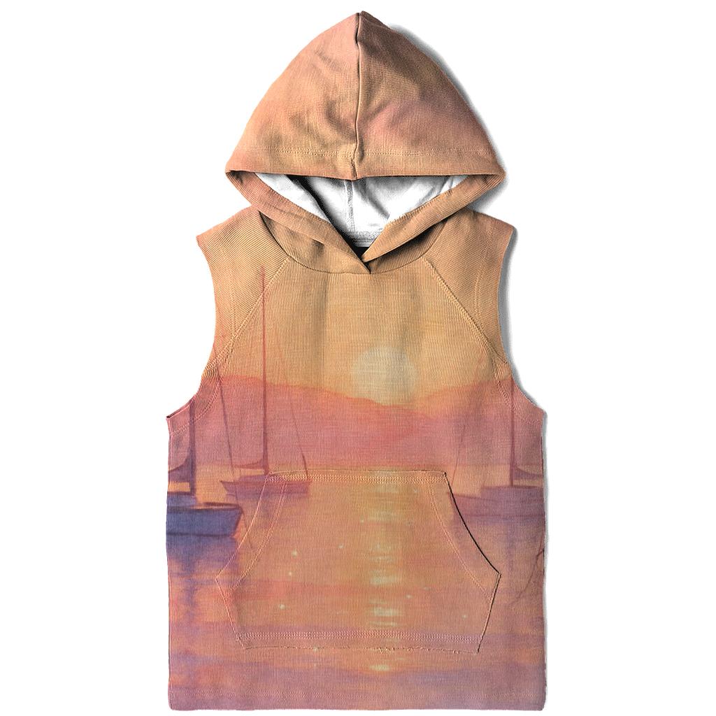 Pastel Harbor Lullaby pullover hoodies