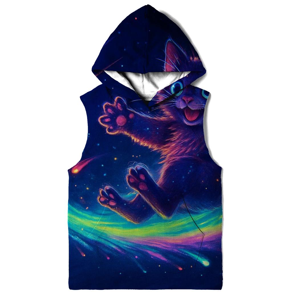Aurora Surfing Cat hoodie trends