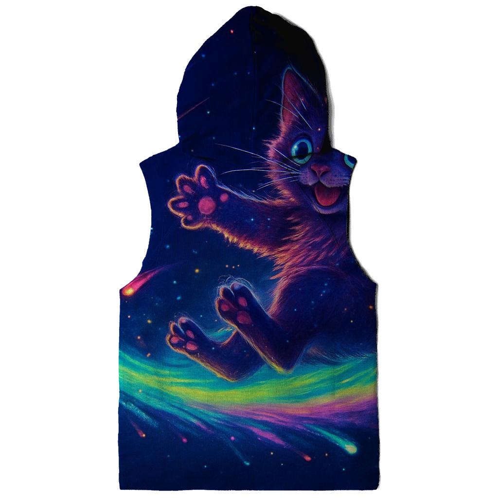 Aurora Surfing Cat hoodie trends
