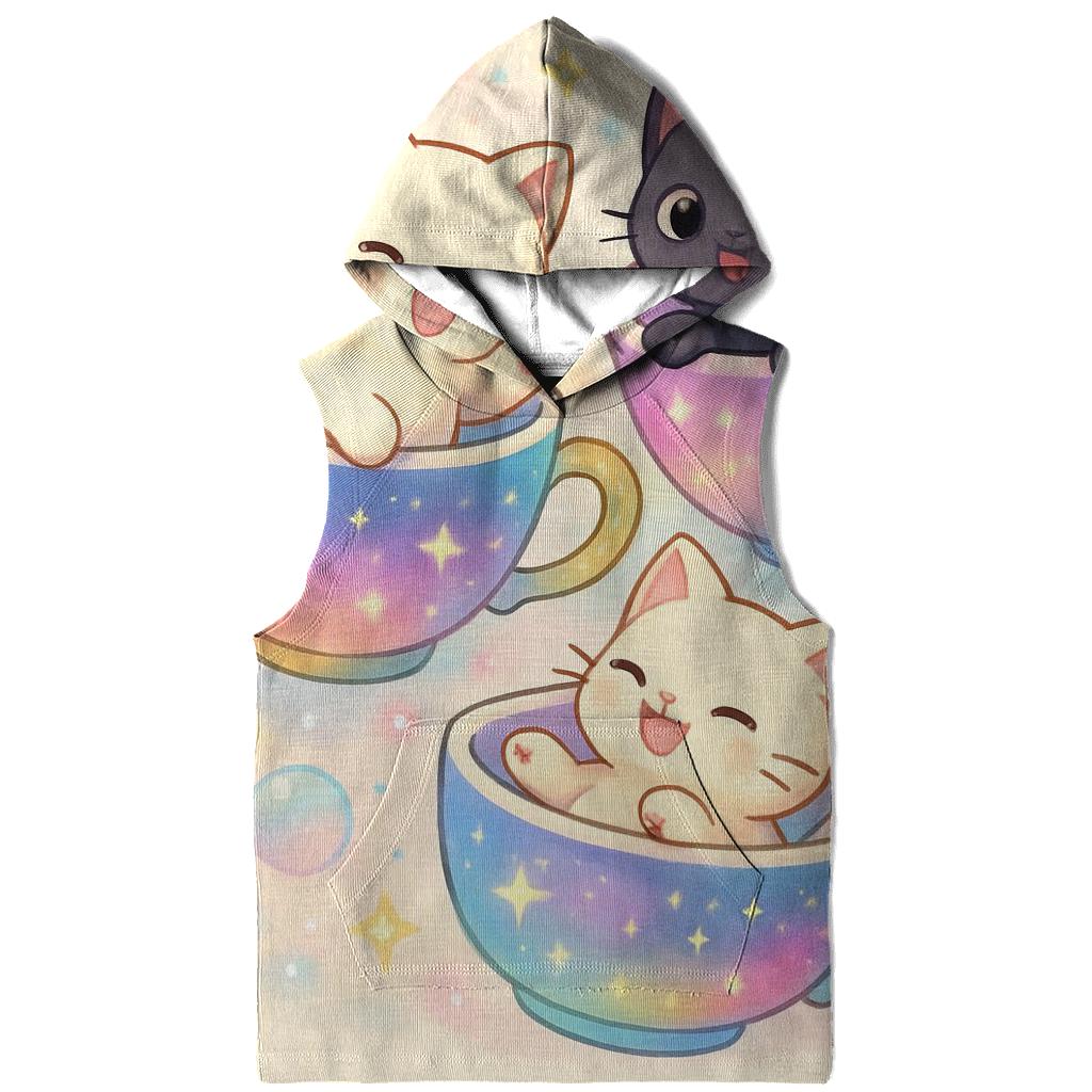 Cosmic Teacup Kittens heavyweight hoodies