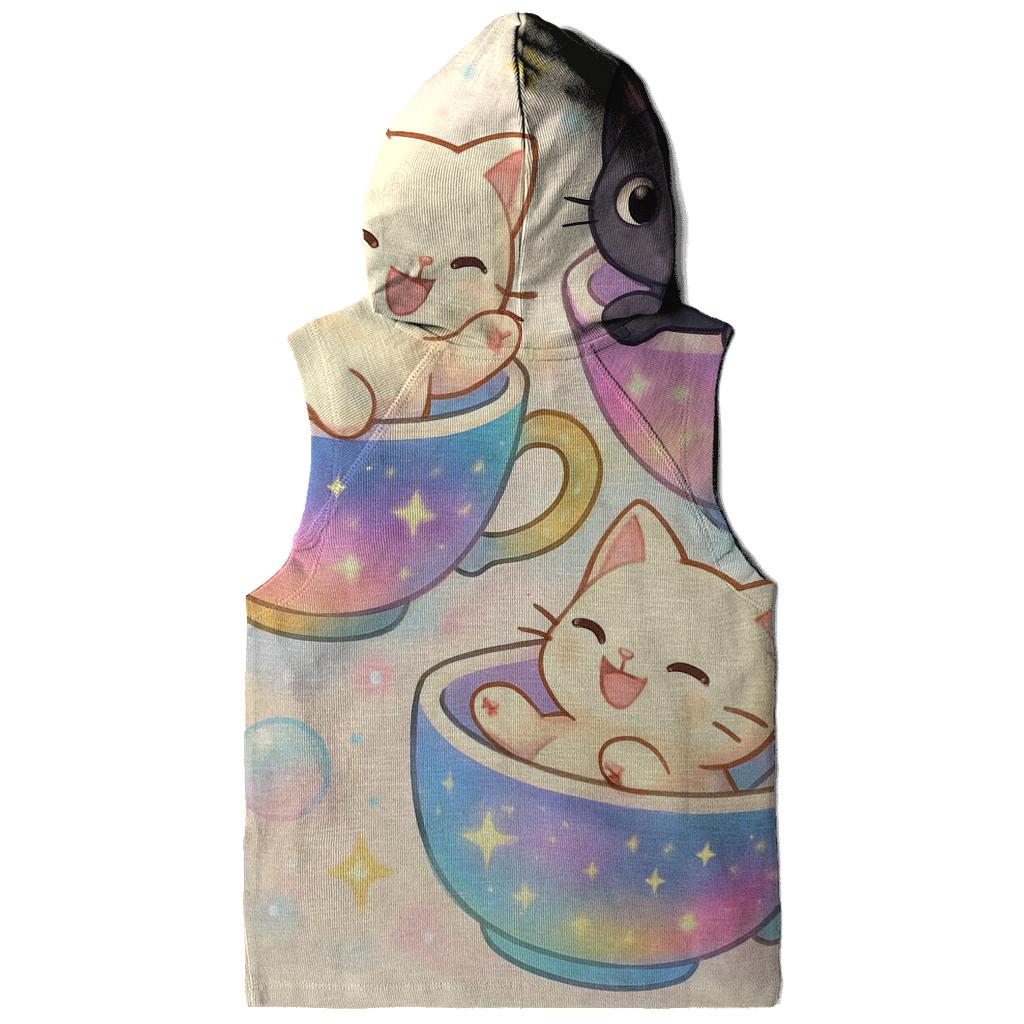 Cosmic Teacup Kittens heavyweight hoodies