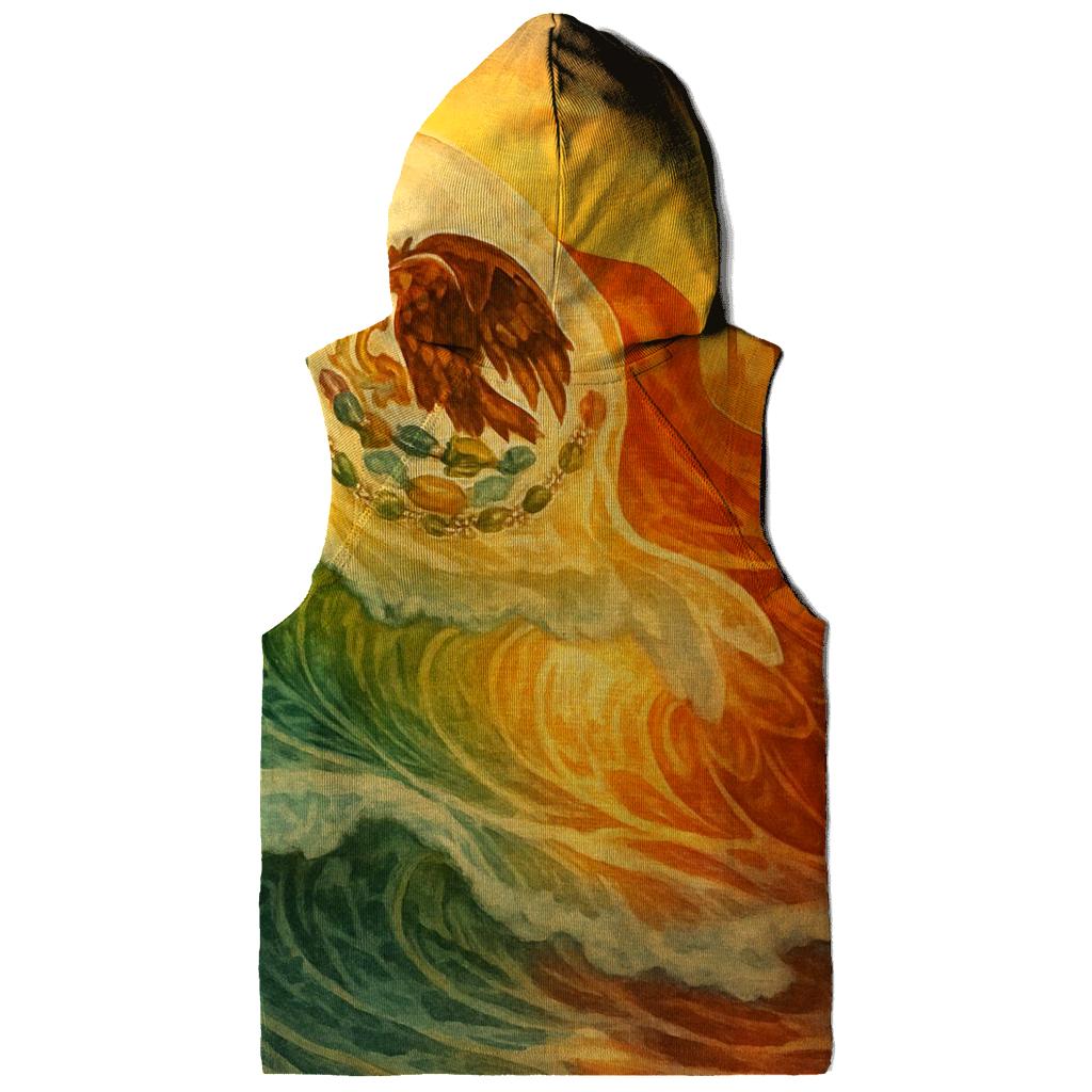 Aztec Wave Merge lightweight hoodies