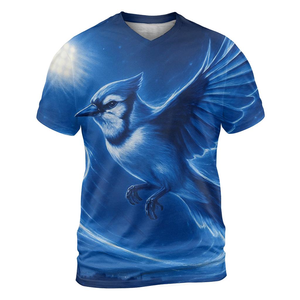 Blue Jays Aerial Surge trendy printed shirt styles