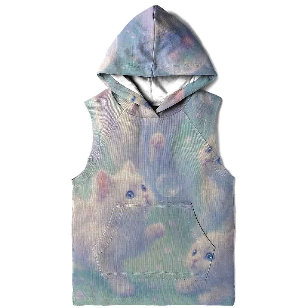 Bubble Nebula Kittens zip-up hoodies