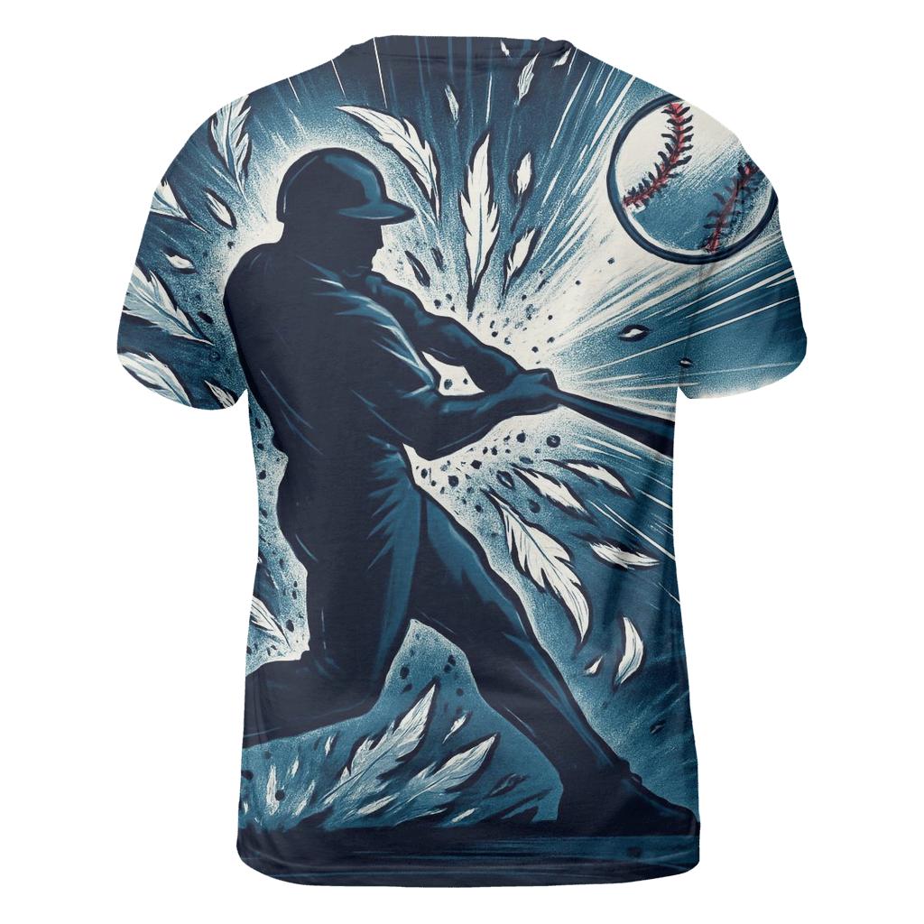 Hero At The Plate With Blue Jays creative print fashion shirts