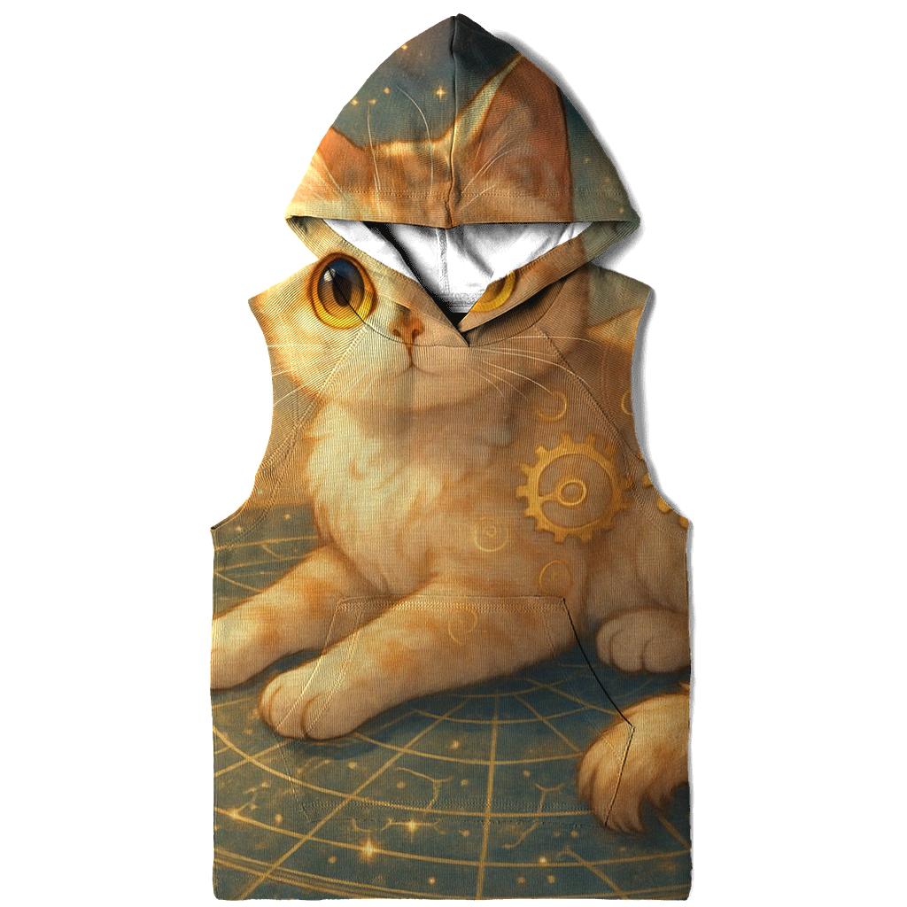 Clockwork Cat Constellary graphic hoodies