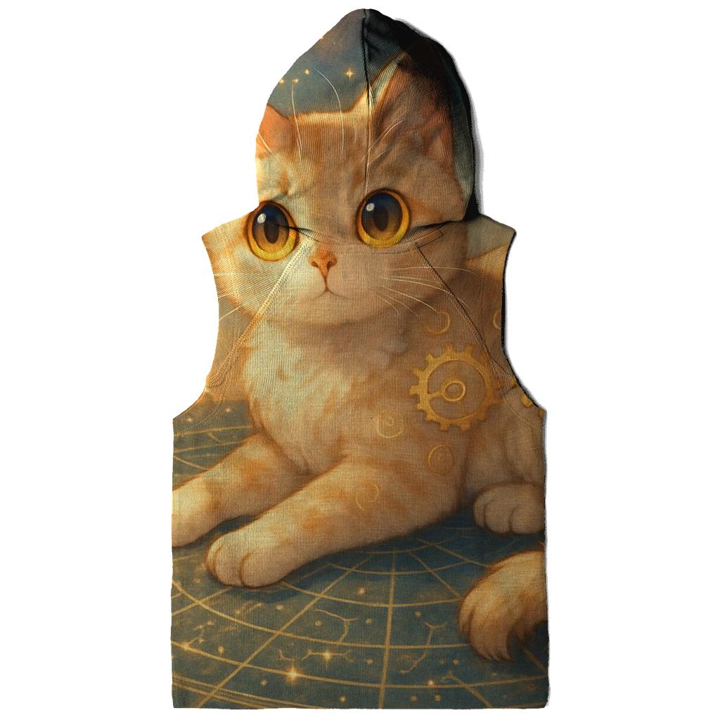 Clockwork Cat Constellary graphic hoodies