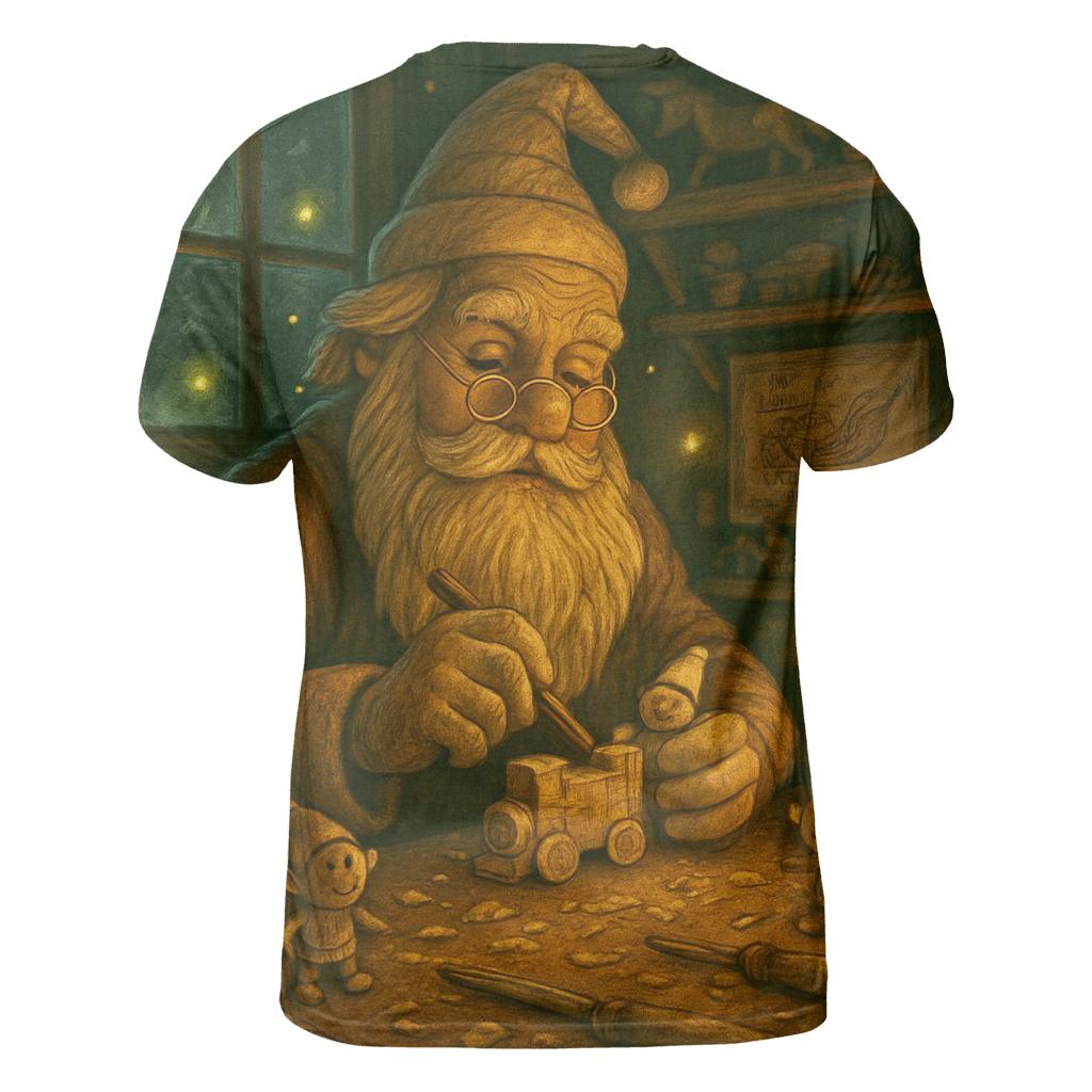 Woodland Toymaker Santa personalized full print shirts