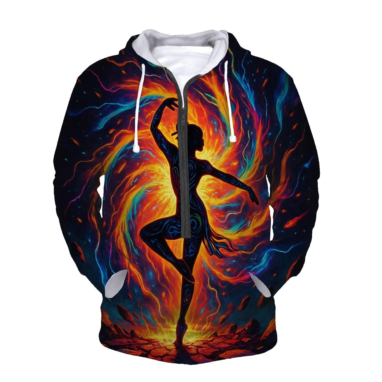 Neon Supernova Dancer hoodie designs