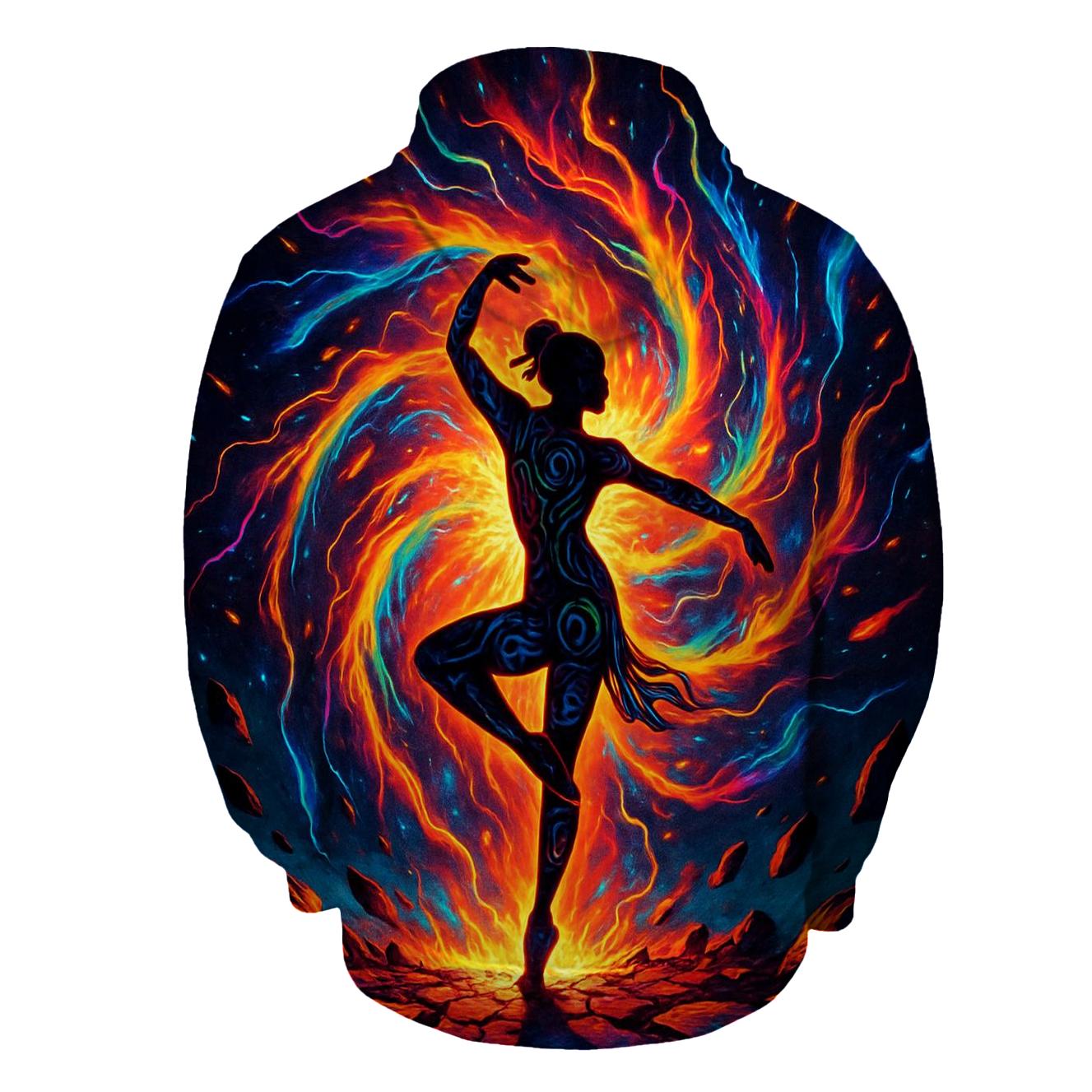 Neon Supernova Dancer hoodie designs