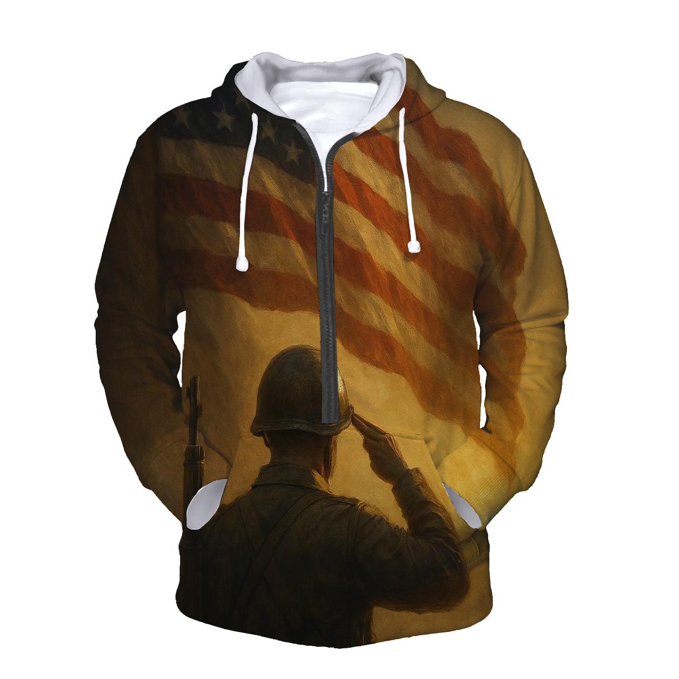 Dawn Sentinel embroidered hoodies
