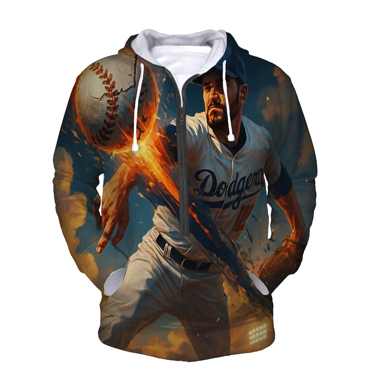 Sunset Fastball Surge zip-up hoodies