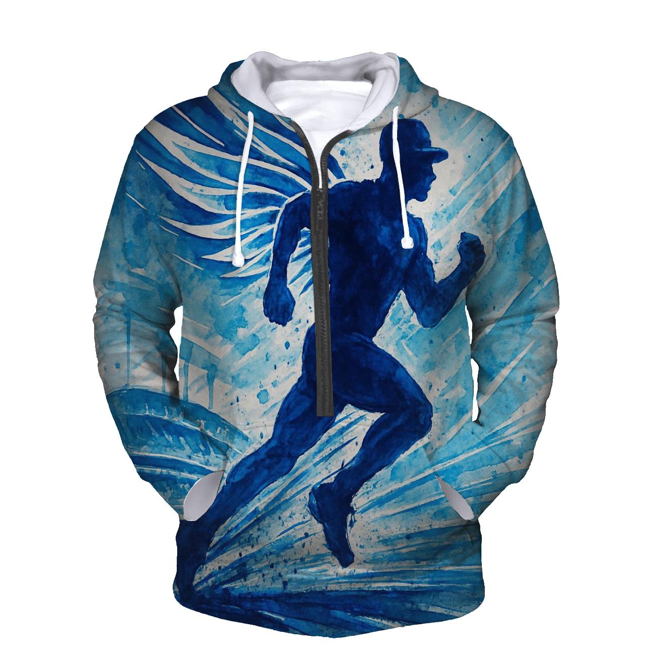 Dodger Winged Speed zip-up hoodies