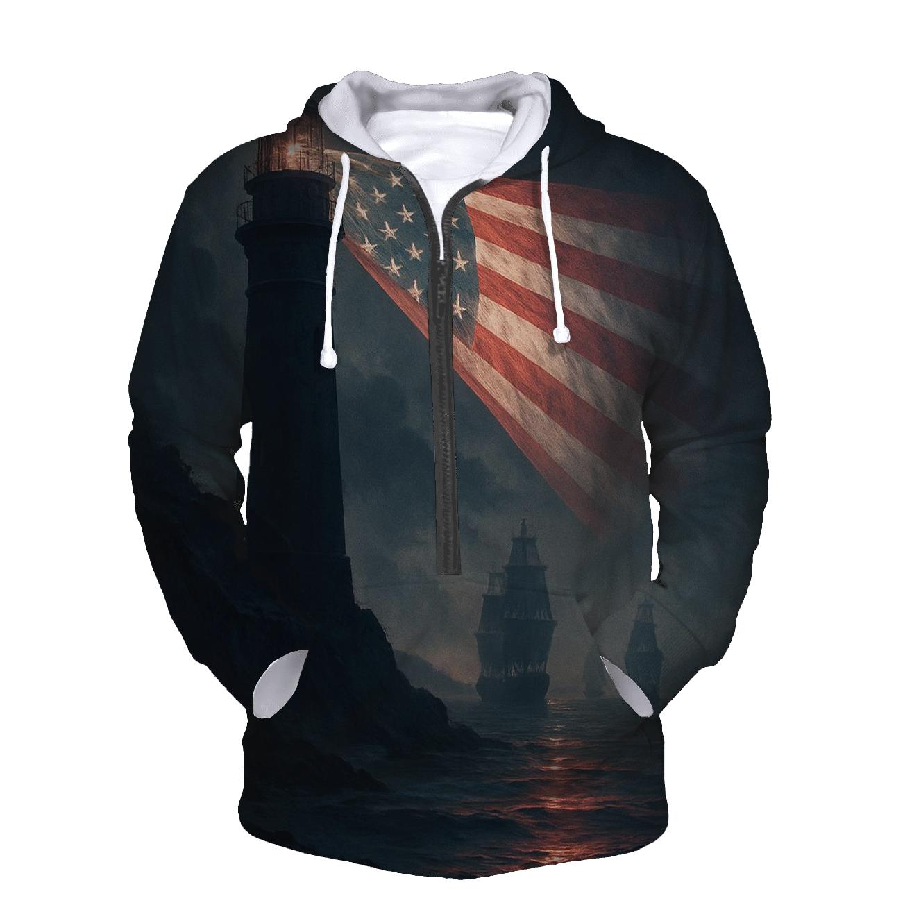 Memorial Lighthouse pullover hoodies