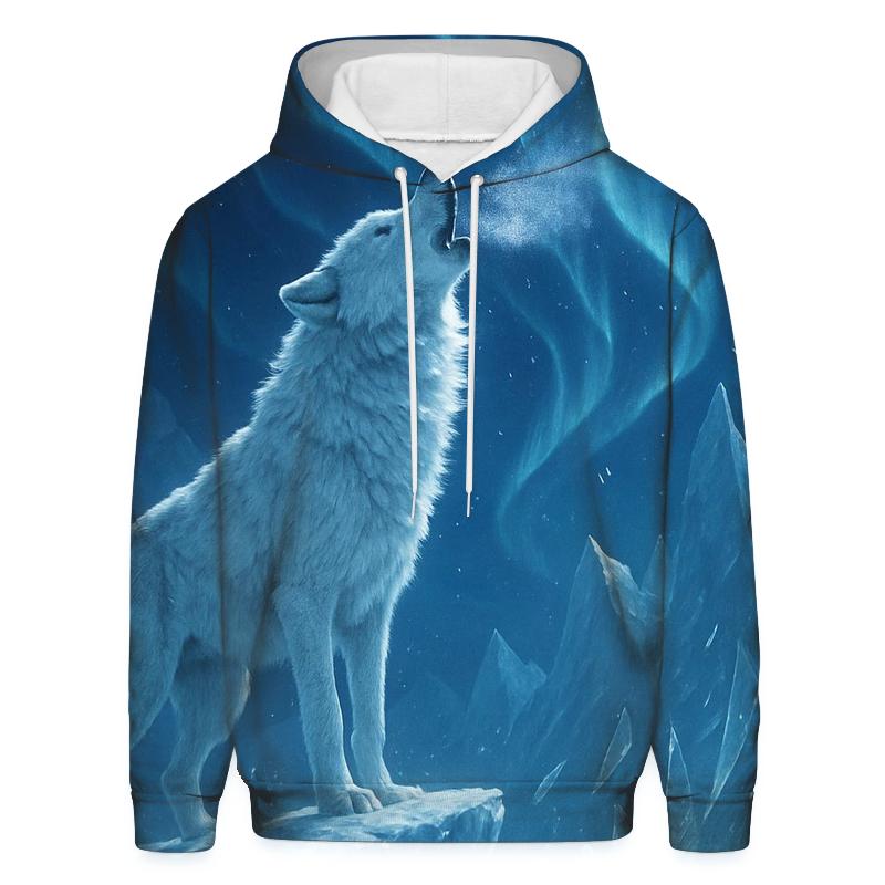 Glacier Howl Realism hoodie styles
