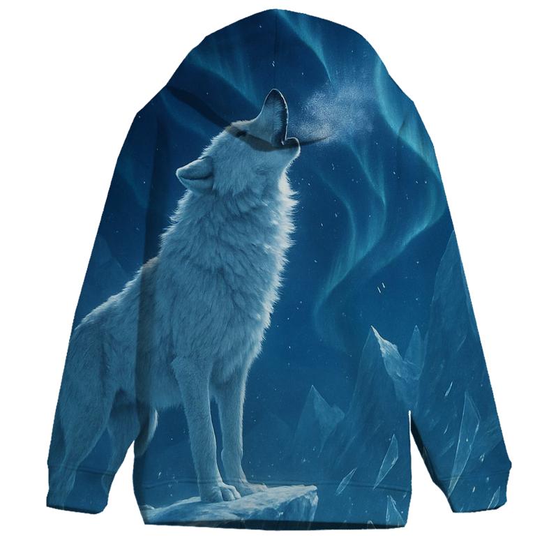 Glacier Howl Realism hoodie styles