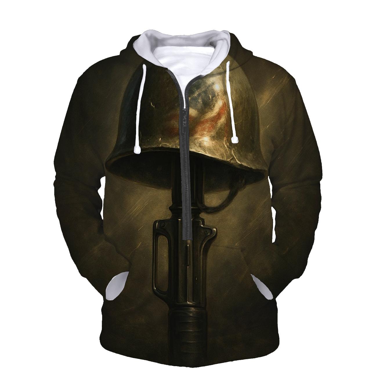 Guardian Helmet printed hoodies