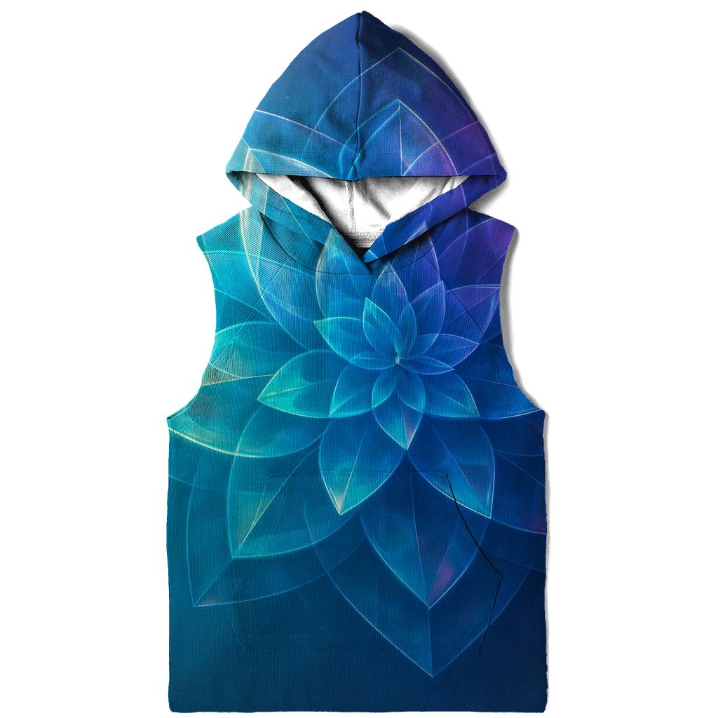 Chromatic Geometry Bloom printed hoodies