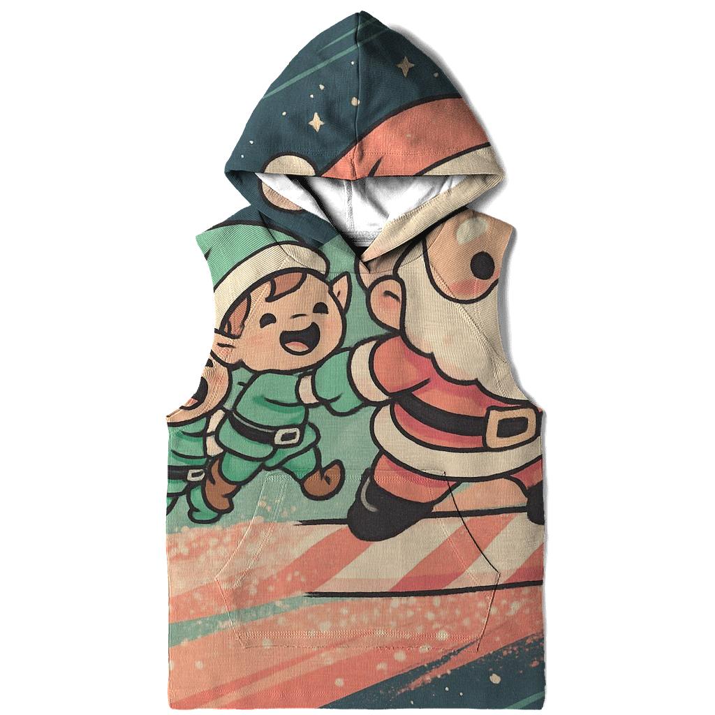 Candy Comet Santa designer hoodies