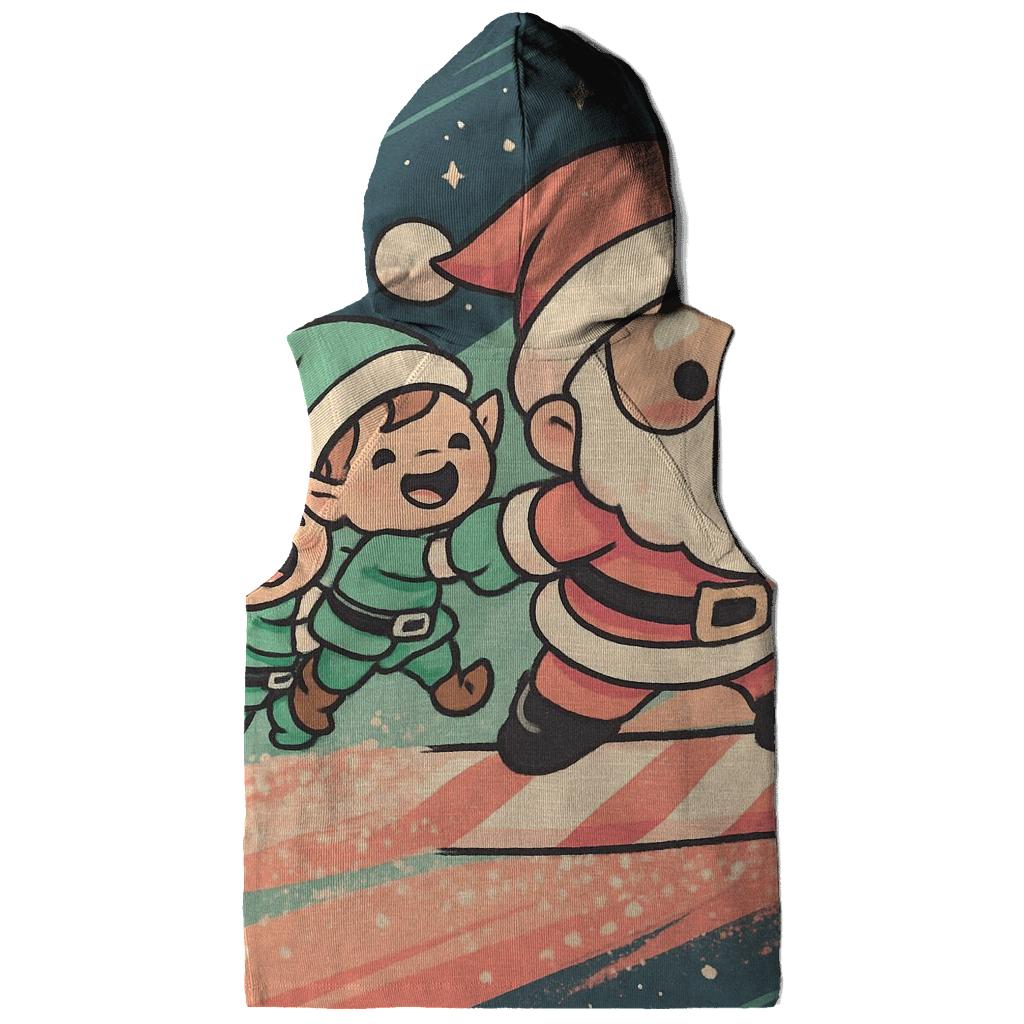 Candy Comet Santa designer hoodies