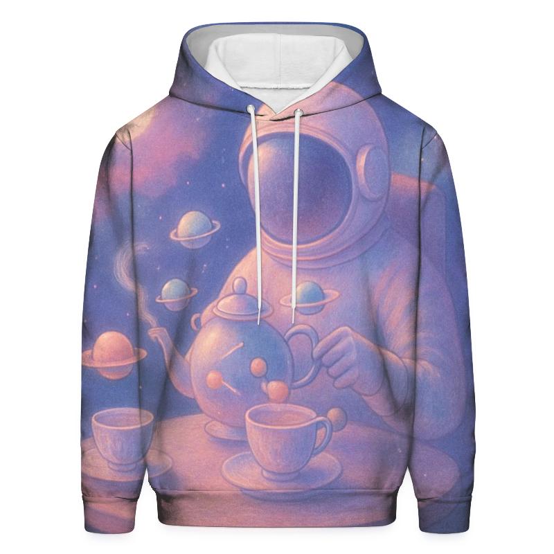 Orbiting Tea Ceremony printed hoodies