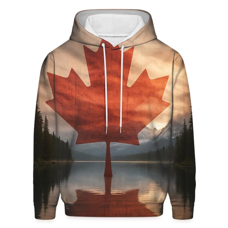 Maple Heart Reflection hoodie styles