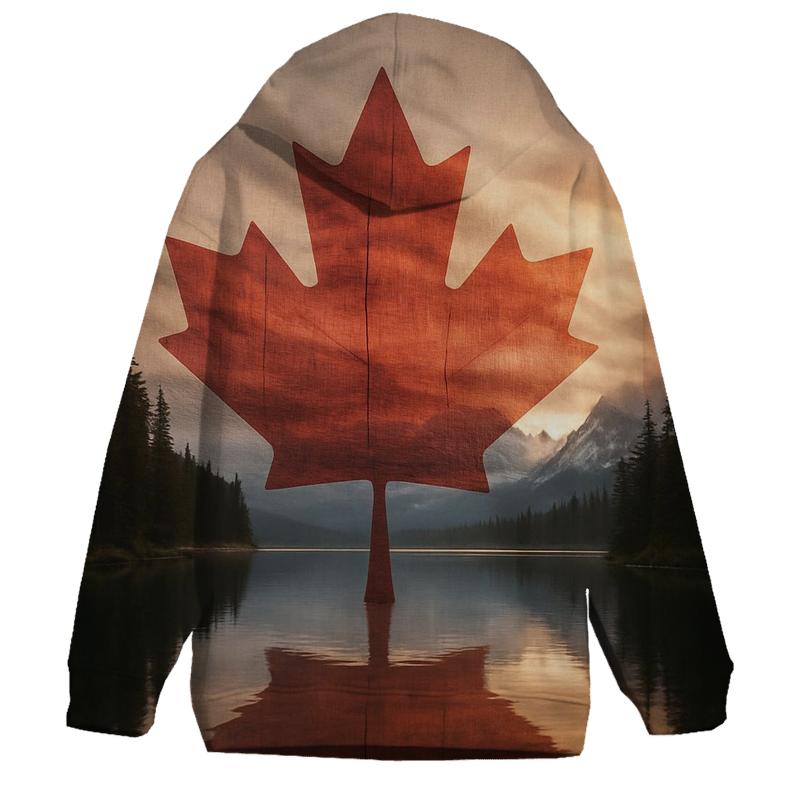 Maple Heart Reflection hoodie styles