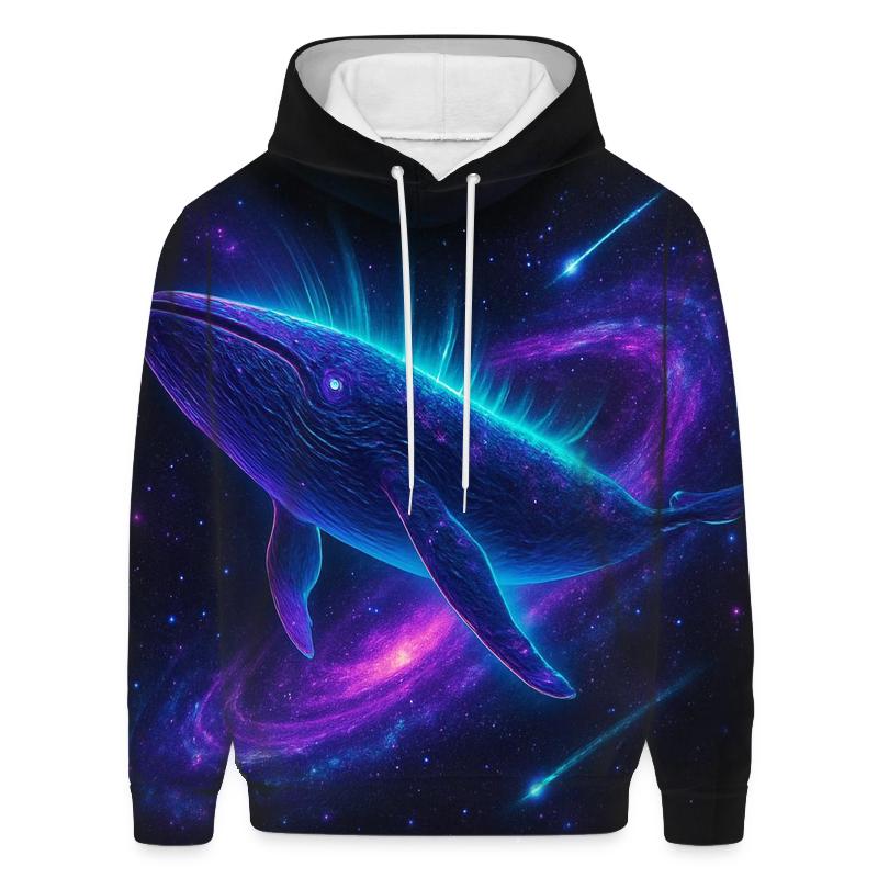 Aurora Spine Of Andromeda embroidered hoodies