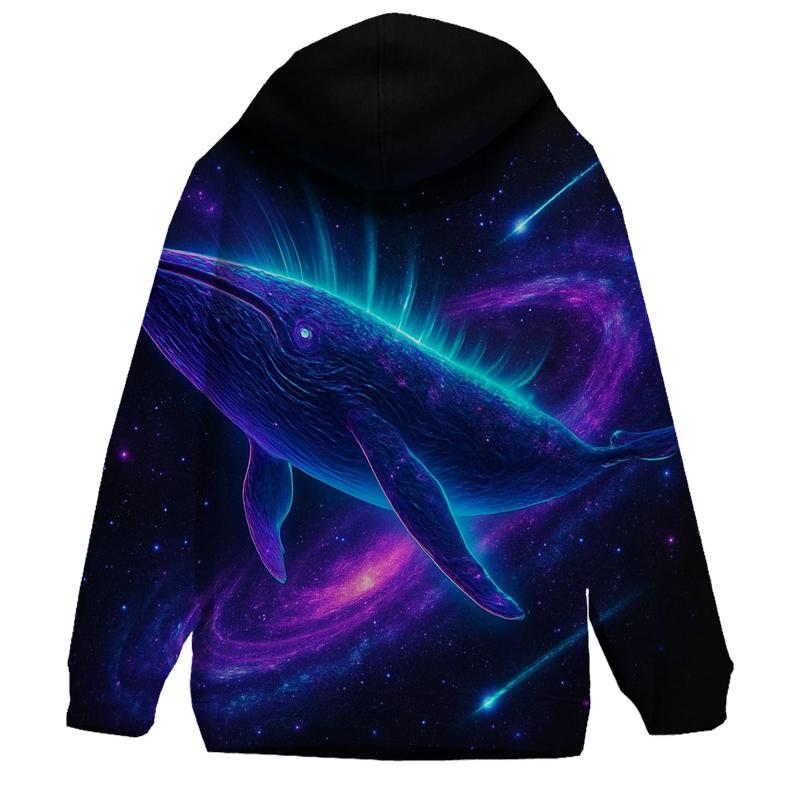 Aurora Spine Of Andromeda embroidered hoodies