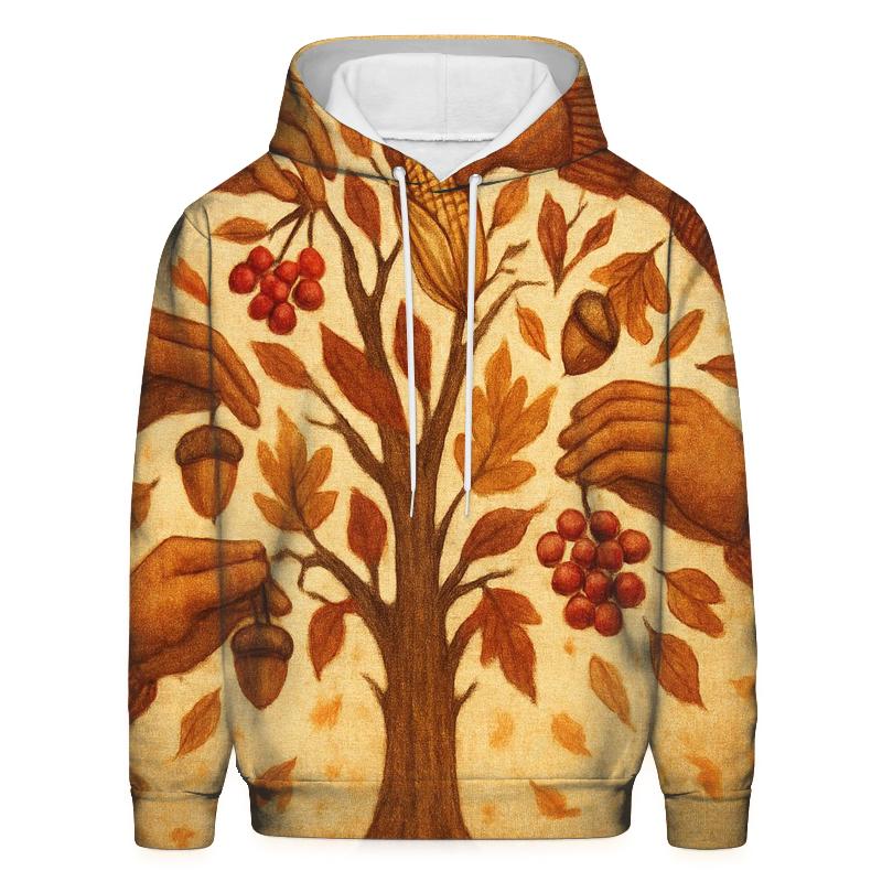 Thankful Tree Of Hands hoodie designs