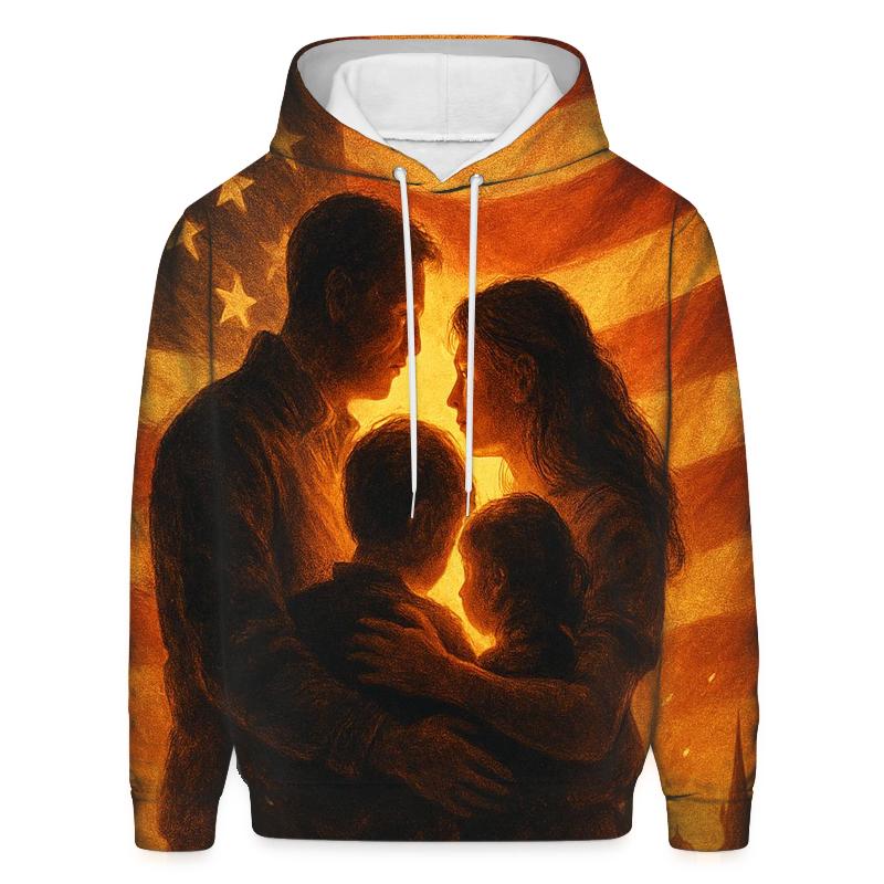 Homecoming Flame zip-up hoodies