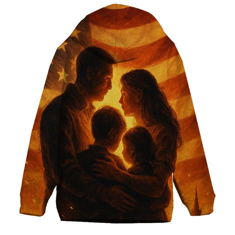 Homecoming Flame zip-up hoodies