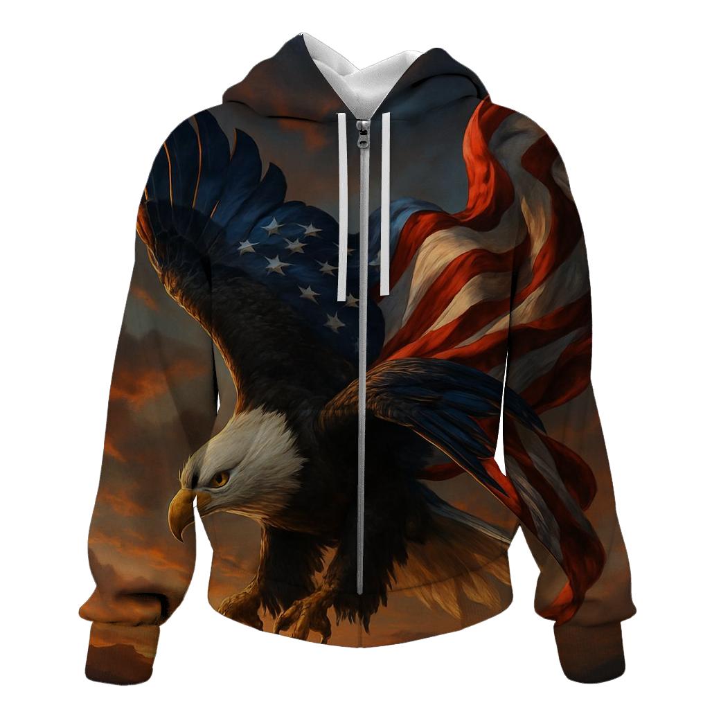 Eagle Banner Surge zip-up hoodies