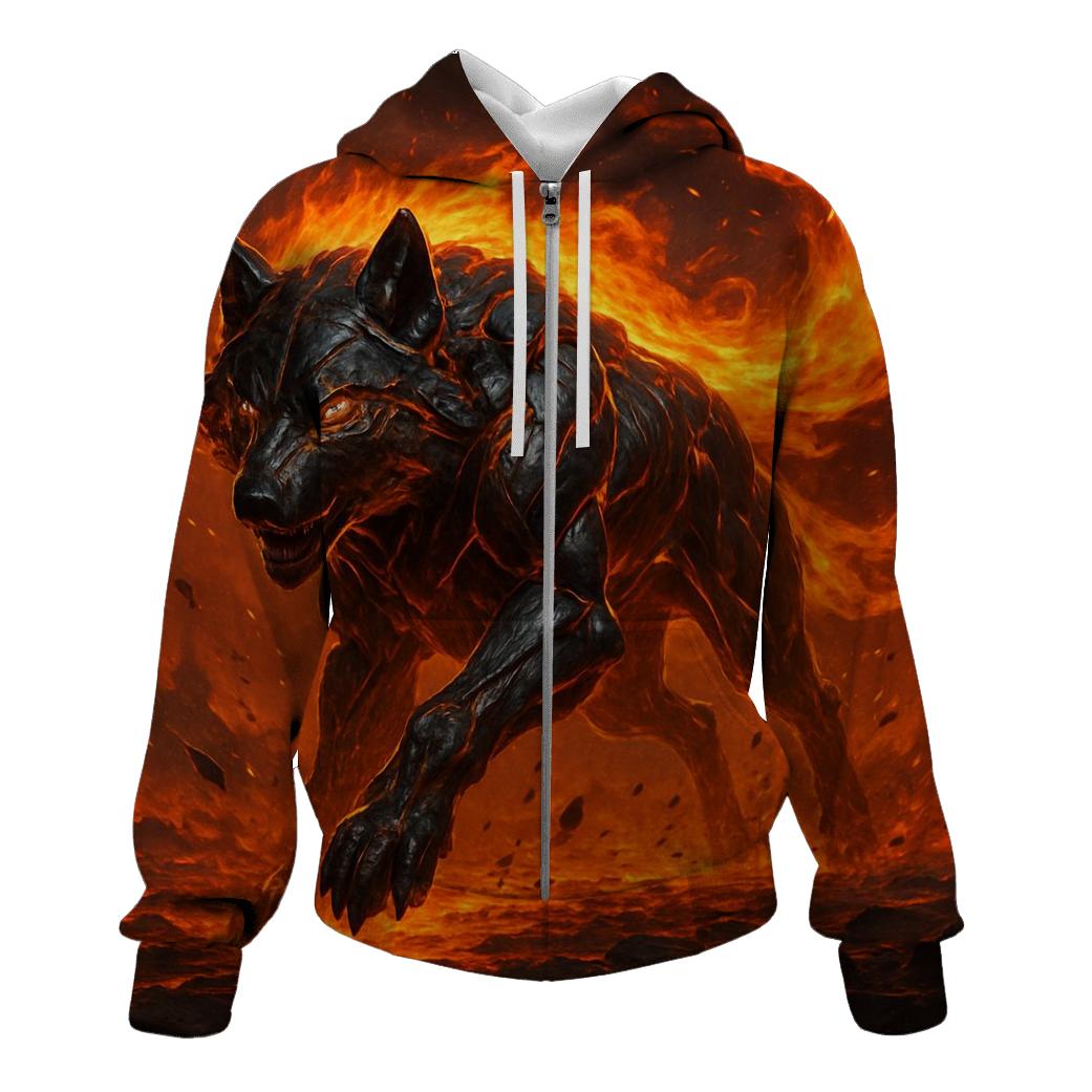 Solar Forge Wolf hoodie designs