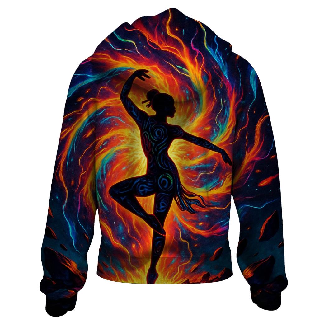 Neon Supernova Dancer hoodie trends