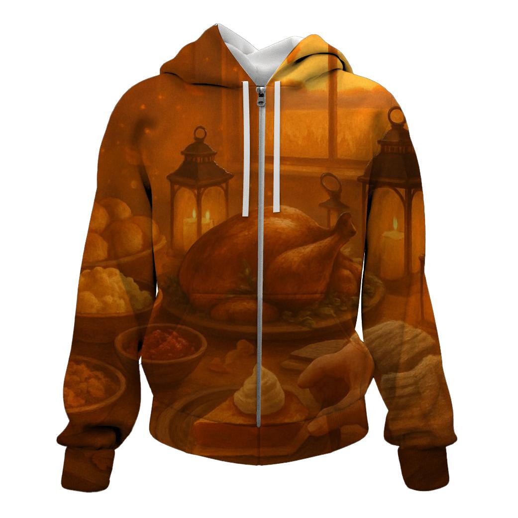 Harvest Lantern Table hoodie styles