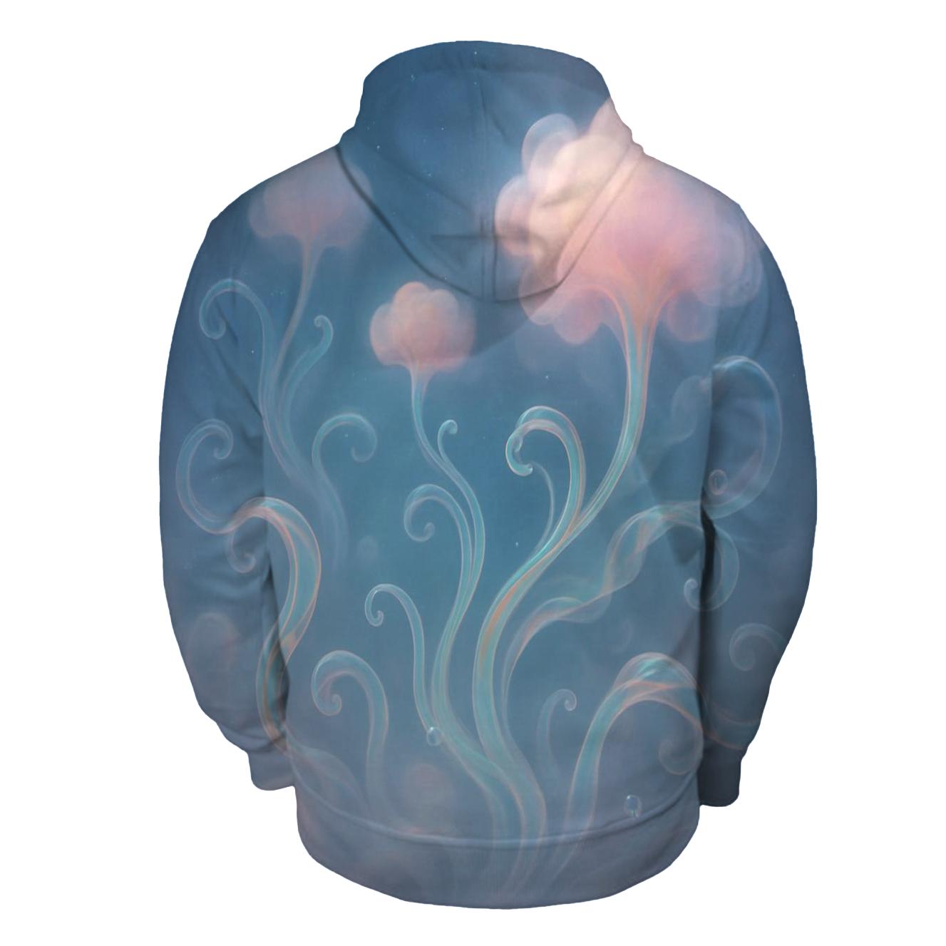 Iridescent Smoke Garden premium hoodies