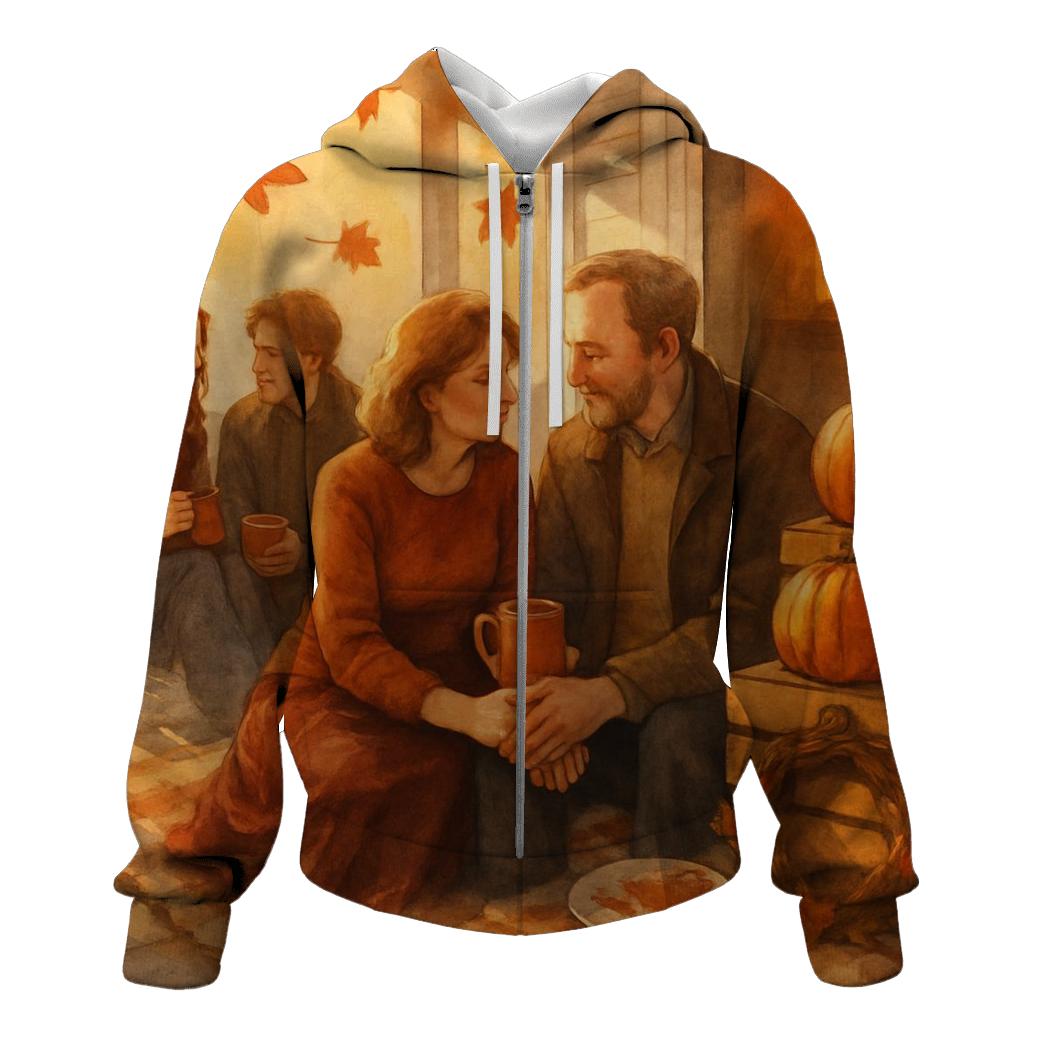 Golden Porch Gathering lightweight hoodies