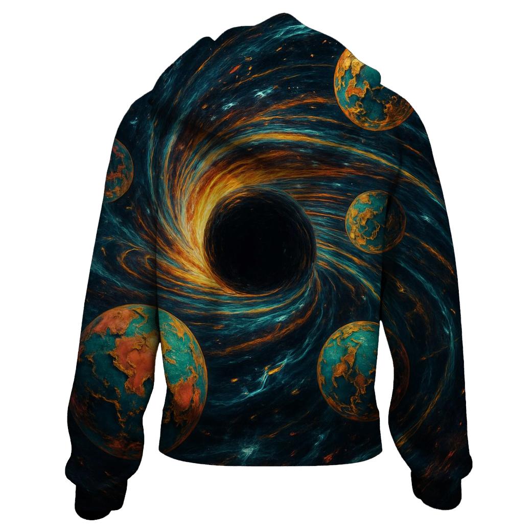 Chromatic Black Hole Carousel designer hoodies
