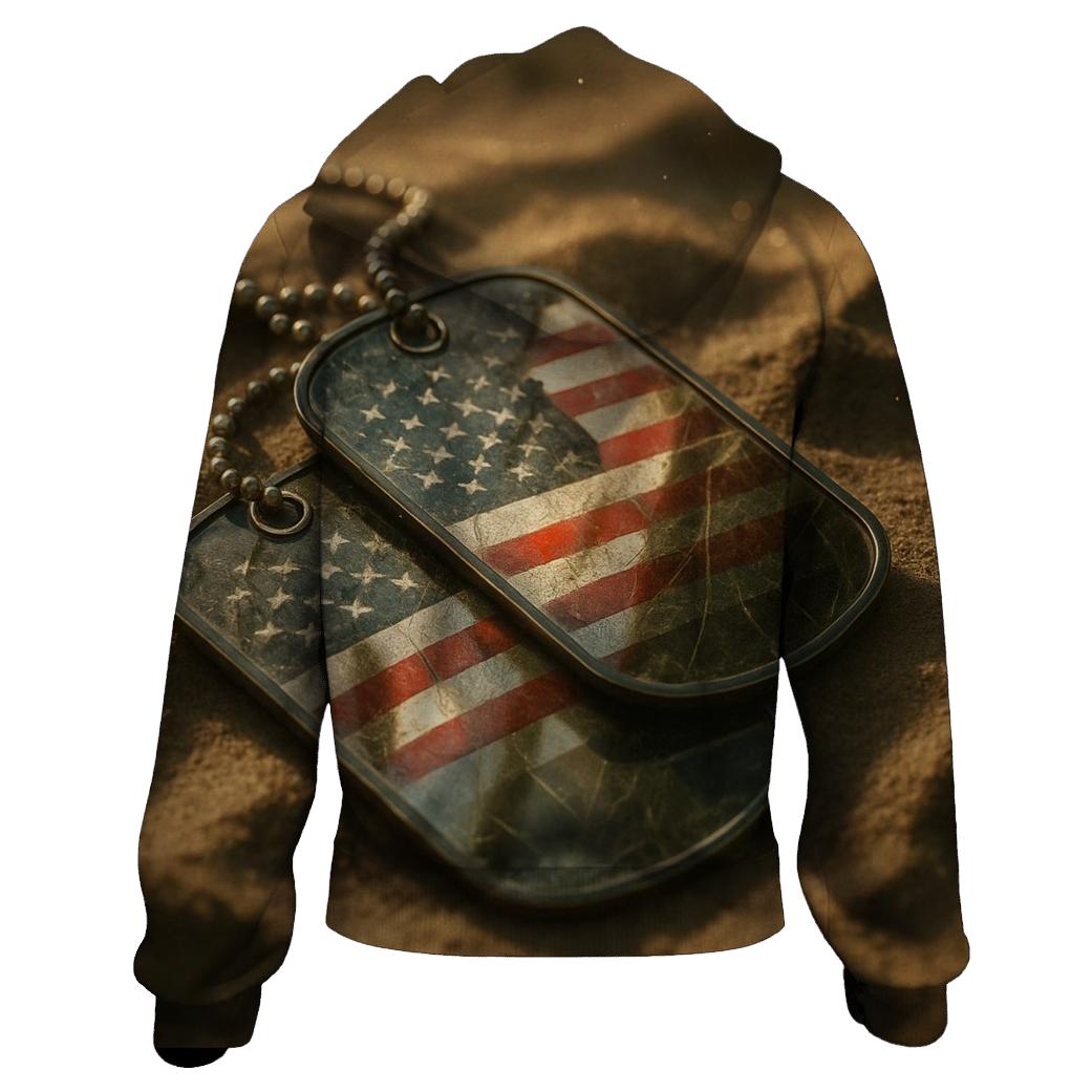 Dog Tag Reflection hoodie styles