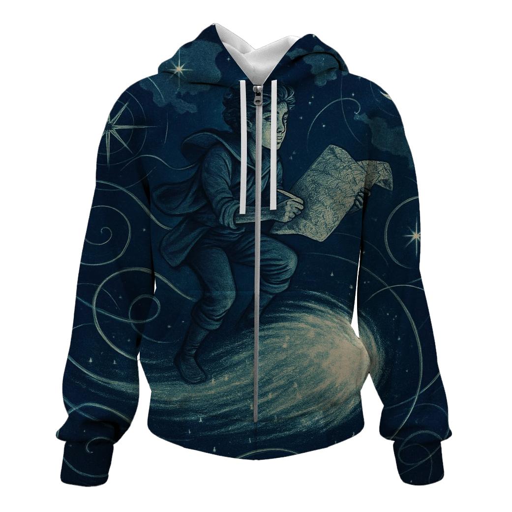 Atlas Of The Lost Comets lightweight hoodies