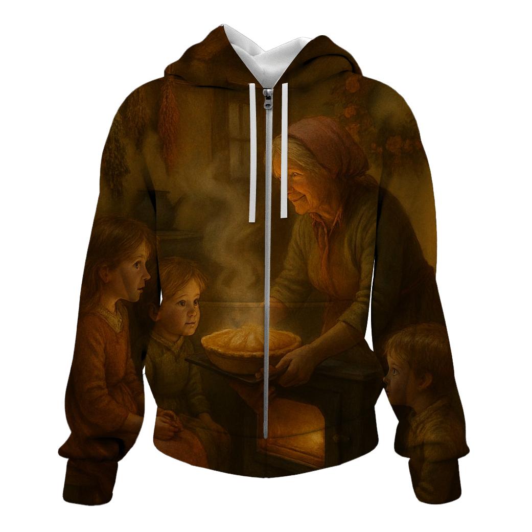 Cozy Cabin Pie Night hoodies fashion