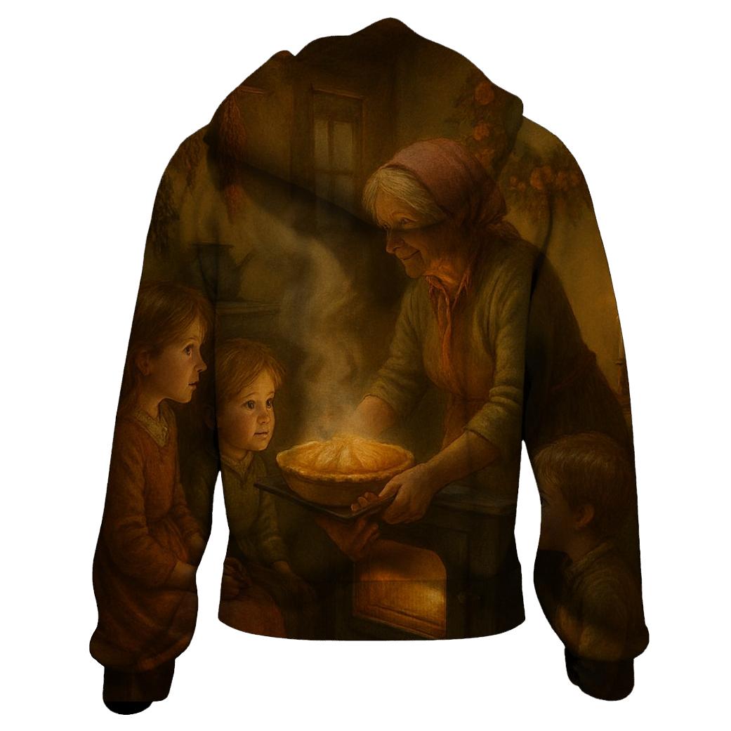 Cozy Cabin Pie Night hoodies fashion