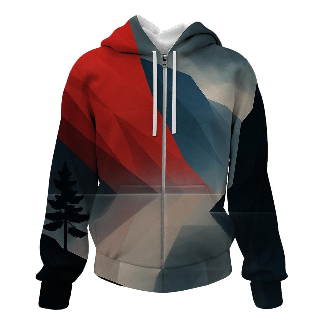 Northern Fjord Banner graphic hoodies